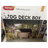 Keter deck box 170G