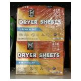 Dryer sheets 2-480ct