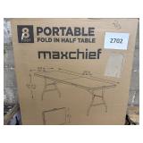 Maxchief 8ft Fold in half table
