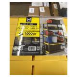 5-Tier Industrial plastic shelf