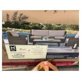 Sunbrella Halstead Coll 4-pc XL seating set 2 box