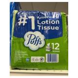 Puffs lotion 12 boxes