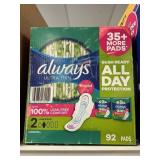 Always ultra thin 92 pads