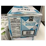 Pure cane sugar 2000 packs