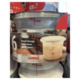 Cambro 6qt Food storage containers 2 ct