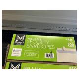 Peel & Seal envelopes 500 ct