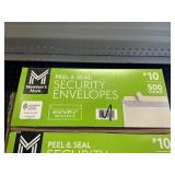 Peel & Seal envelopes 500 ct