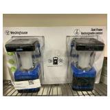 Westinghouse 2pc rechargeable lantern