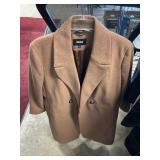 DKNY long dress coat L