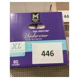 Womens underwear XL 80ct