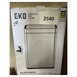 EKO deluxe mirage SS motion sensor trash can