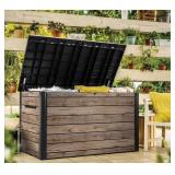 Keter XXL wooden deck box 2 ct - skid lot