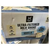 Ultra filtered milk shake 12 pack vanilla