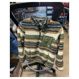 Hurley boys quarter zip sherpa M8