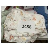 Cotton sheet set Unicorn Twin