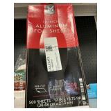 12in Aluminum foil sheets 500 sheets