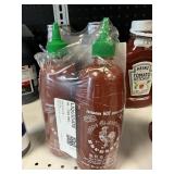 Sriracha hot chili suace 2-28 oz