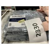 Sun Zero 40inx84in 2- Panels