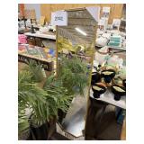 Full length framed mirror