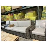 Sunbrella Halstead Coll 4-pc XL seating set