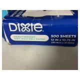 Dixie dry wax deli paper 500 sheets