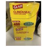 Glad cling n seal 2-400 sq ft