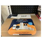 SimpliSafe sercurity system w/ outdoor camera