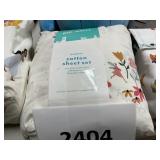 Pillowfort cotton sheet set Pegasus twin