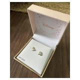 14K gold mickey mouse earrings