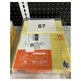 Writing pads 15 ct