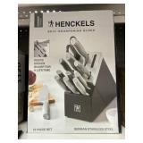 Henckels 13 pc knife set