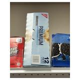 Premium saltine crackers 12 packs