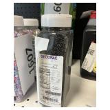 Decopac black sprinkles 36 oz