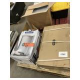 Keter adirondack chair - trash can - skid lot