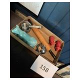 Cow S&P-butterdish-rolling pin-m-cups lot