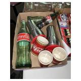Coca-Cola mugs- cups-bottles lot