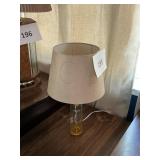 Bottle table lamp