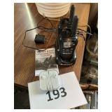 Midland X-tra talk two-way radio set -apple earbud