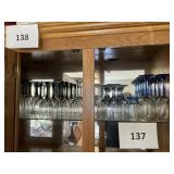 Misc glasses- stemware lot