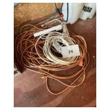 Misc extenstion cords- multi outlets lot