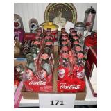 Coca-Cola bottles & holders 24 ct