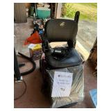 Golden power chair w/ cover -does run