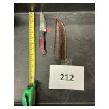 Damascus steel knife