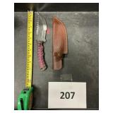 Damascus steel knife