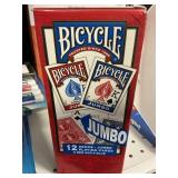 Bicycle jumbo 12 decks