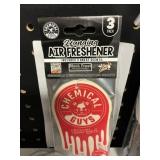 Chemical Guys air freshner 3ct