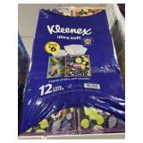 Kleenex ultra soft 12 cube boxes