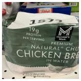 Chunk chicken breast in water 4 cans