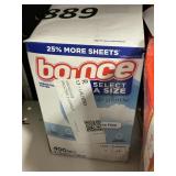 Bounce dryer sheets 400 ct