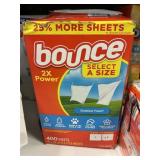 Bounce dryer sheets 2-400ct